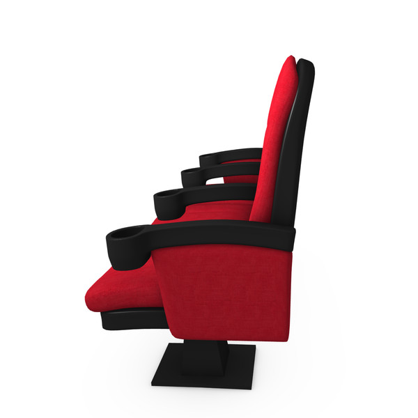 3d movie theater seats model - Theater Seats by abramsdesign